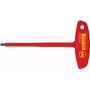 Chave de fendas Allen isolada VDE Wiha, 8 mm, lâmina 150 mm, cabo SoftFinish Electric 27931