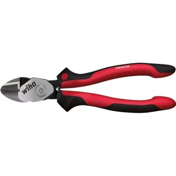 Wiha Z 18 0 02 Alicate de corte diagonal Classic 160 mm com cabeça polida e punhos multicomponente 38189