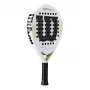 Raquete de padel Wilson Optix V2 Lite - forma de gota, núcleo EVA macio, superfície em fibra de vidro, preto/verde