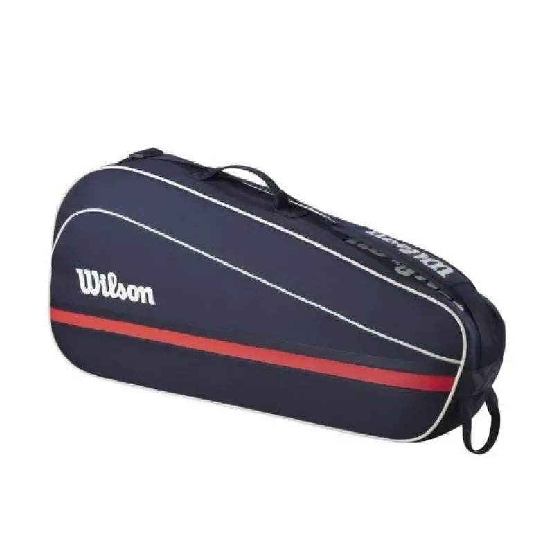Mala de ténis Wilson Team 3PK azul-marinho/vermelho