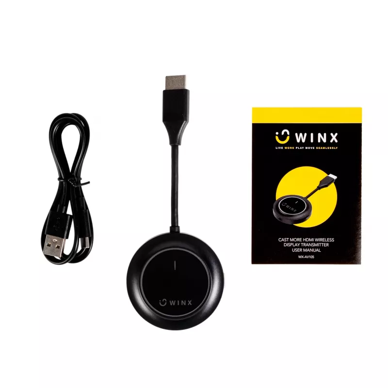 Transmissor de Ecrã Sem Fios WINX CAST More HDMI