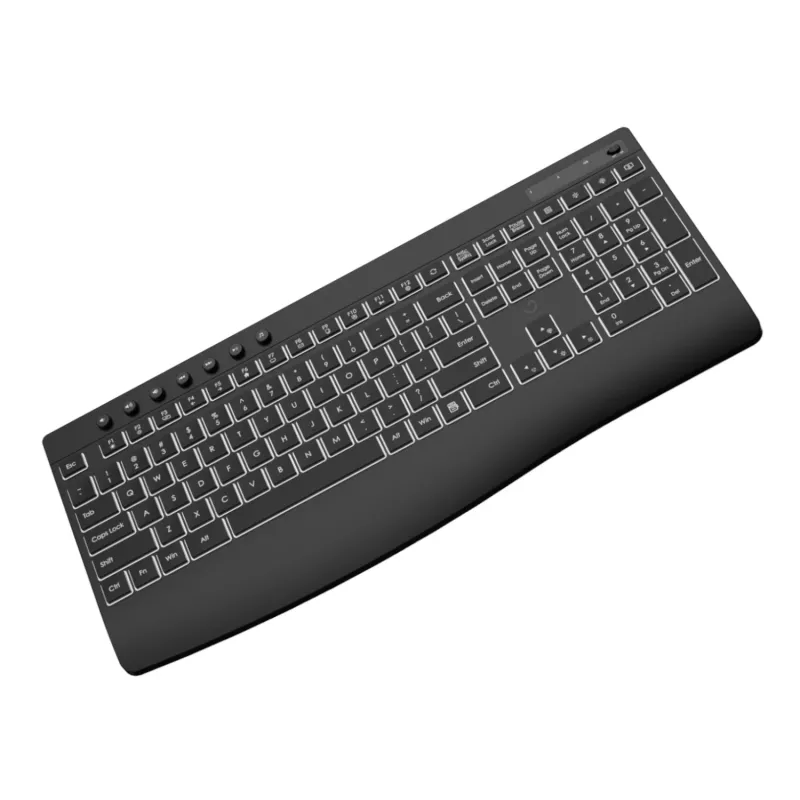 WINX DO Business Combo de teclado e rato sem fios retroiluminados