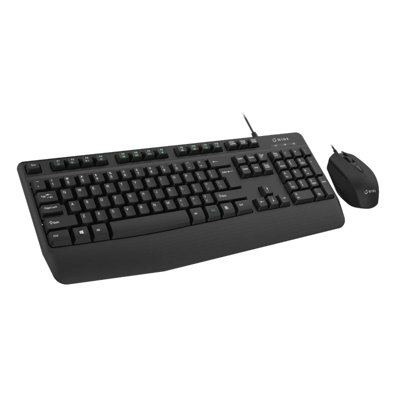 Conjunto de teclado e rato com fios WINX DO Essential