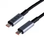 Cabo WINX LINK Pro Type-C 1 m 100W PD USB 2.0 480Mbps preto