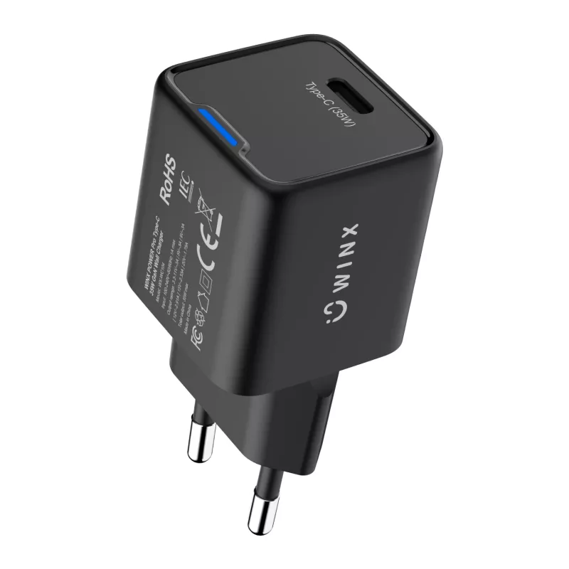 Carregador rápido WINX POWER Type-C 35W GaN