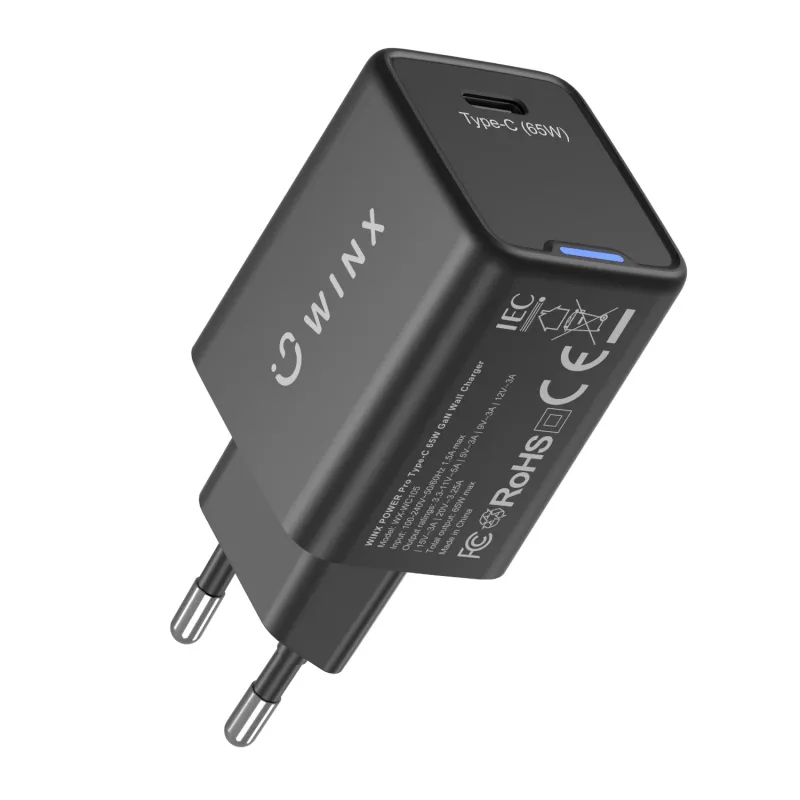 WINX POWER Pro Fonte de alimentação Type-C 65W GaN