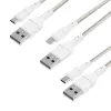 Cabo de carregamento e dados USB-C para USB-A WINX 1,2 m preto