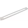 Wirewin KDP 1HE OB Kit de montagem em rack para racks de 19 polegadas, 1U, preto, aço