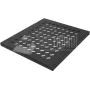 Wirewin SHELF 800 1U BL painel cego para rack 19 inch, 1U, preto, compatível com profundidade 800mm