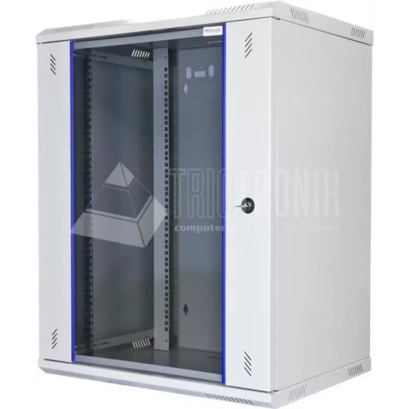 Wirewin WCAB PS2 600X450X15U rack de parede 15U cinzento