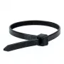 Abraçadeira de nylon WKK preta UV-estável 710x9mm 100 unid.