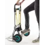 wolfcraft TS 850 Carrinho de mão em alumínio, 100 kg de carga, dobrável, preto 5503000
