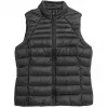 Colete de penas para mulher 4F F091 Deep Black