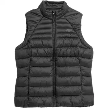 Colete de penas para mulher 4F F091 Deep Black 4FSS23TDJAF091 20S