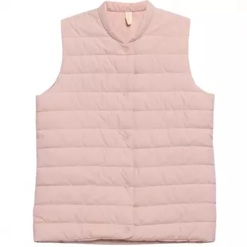 Colete acolchoado de mulher em rosa-claro Outhorn HOL22 KUDP600 56S tamanho S
