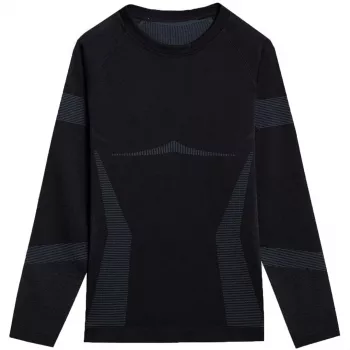 Sweatshirt térmico ativo mulher 4F F113 Deep Black M/L