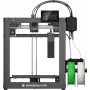 WonderMaker ZR impressora 3D com Wi-Fi, volume de impressão 300 x 300 x 300 mm, impressão a 4 cores, estrutura metálica, cinzento