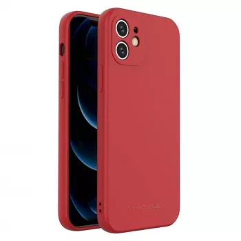 Capa de silicone Wozinsky para Apple iPhone XS Max vermelha