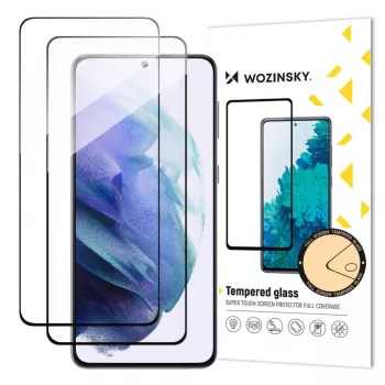 Wozinsky Vidro Temperado Full Glue para Samsung Galaxy S23, pack de 2