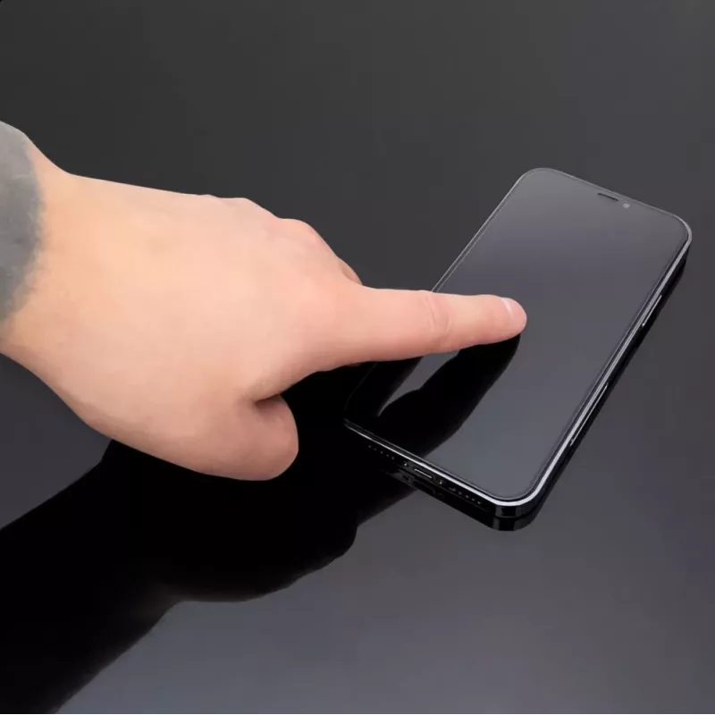 Wozinsky Protetor de ecrã completo em vidro temperado Full Glue super resistente com moldura compatível com capa para Samsung Galaxy S22 preto