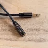 Wozinsky Cabo USB-C para USB-C 3m Preto 60W PD carregamento rápido e sincronização de dados