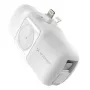 Cabo Wozinsky White Lightning (macho) - 1m USB-A para Lightning, branco