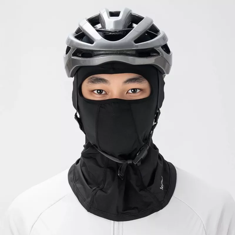 Wozinsky WKM-01B balaclava para mota/bicicleta, preto