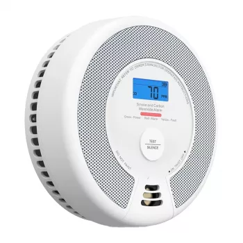 X-SENSE SC07-WX Detetor inteligente de fumo e monóxido de carbono Wi-Fi com bateria de lítio de 10 anos