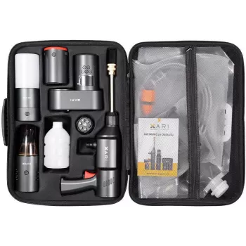 XARI Smart Kit XP2 conjunto de dispositivos sem fios para automóvel com powerbank, lavadora de alta pressão, aspirador, compressor e lanterna