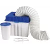 Xavax 00111341 Depósito de condensados para máquinas de secar de evacuação, 7 L, Branco/Azul