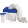 Xavax 00111341 Depósito de condensados para máquinas de secar de evacuação, 7 L, Branco/Azul