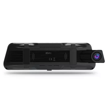 Dashcam XBLITZ REFLEX 4K de dois canais com câmara de marcha-atrás, Wi-Fi, GPS, HDR, 4K UHD frontal + Full HD traseira
