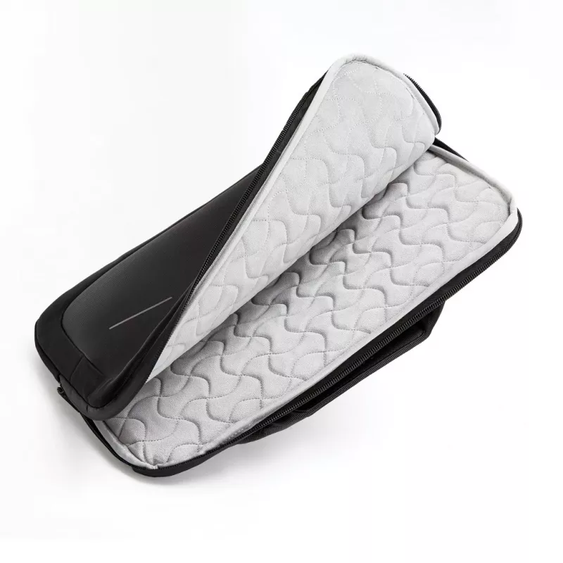 Mala para portátil XD Design Executive 14 polegadas PET reciclado preto