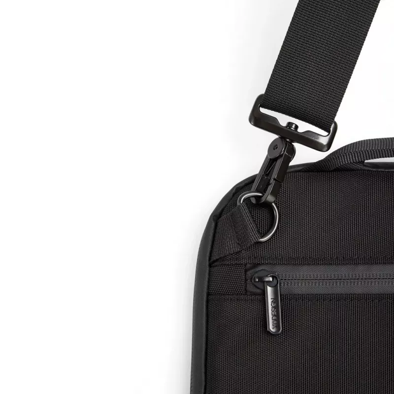 Mala para portátil XD Design Executive 14 polegadas PET reciclado preto