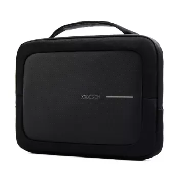 Mala para portátil XD Design Executive 14 polegadas PET reciclado preto