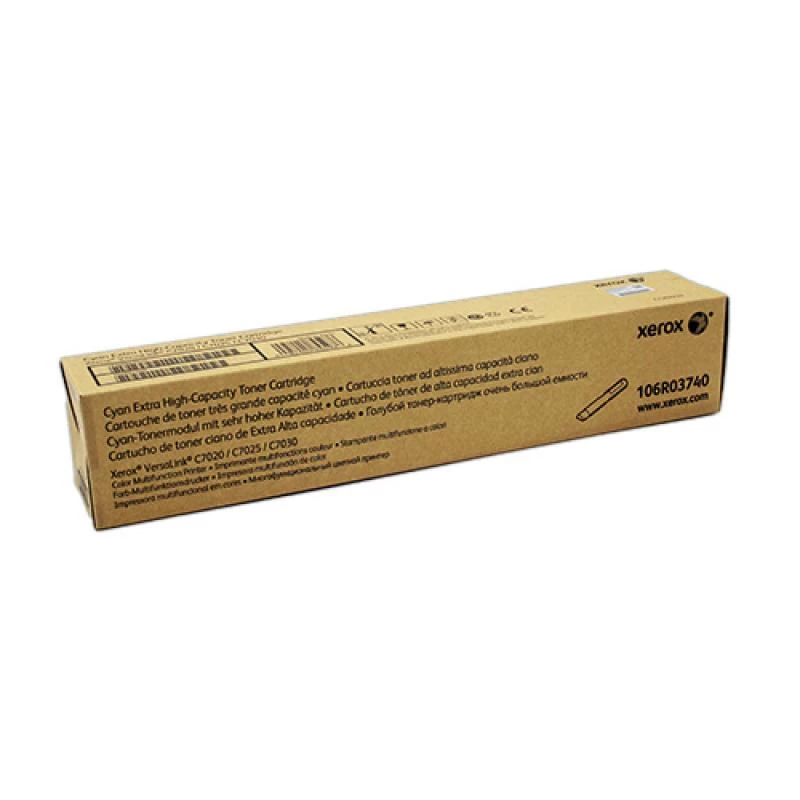 Xerox 106R03740 Cartucho de toner ciano para VersaLink C7020/C7025/C7030, 16.500 páginas
