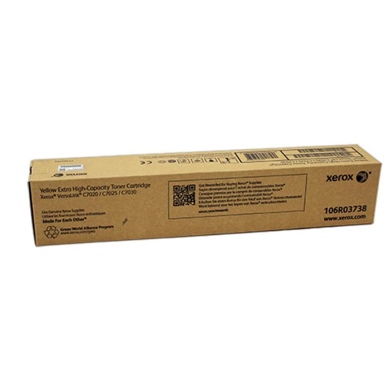 Xerox Tinteiro Original Amarelo (106R03738) para VersaLink C7020/C7025/C7030 - 16.500 Páginas