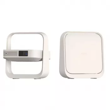 XGIMI Elfin Flip+ Projetor Portátil Full HD, 800 lúmens ANSI, DLP, Android TV 10.0, Altifalantes Harman Kardon