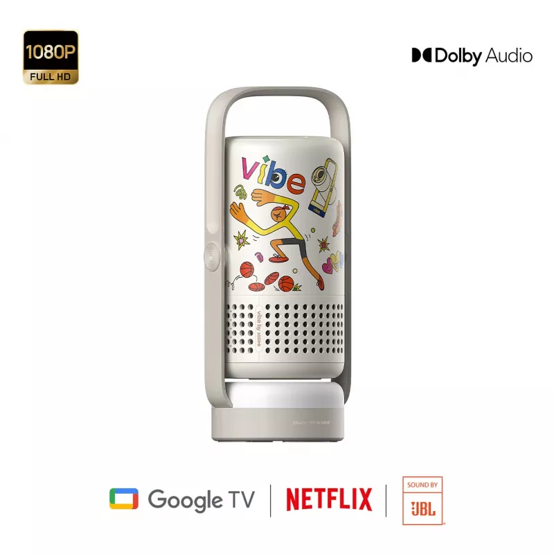 Projetor FHD XGIMI Vibe One Cloud Ash cinzento