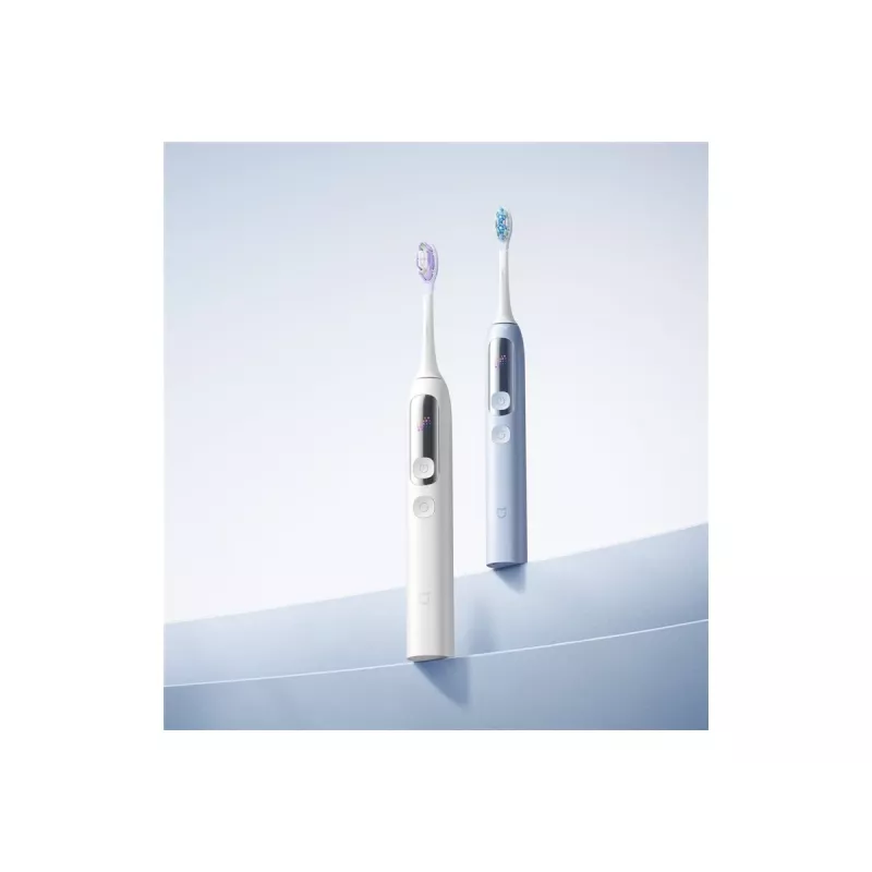 Xiaomi Mijia Escova de dentes elétrica inteligente com oscilação servo Pro branco – sónica, 39.600 vibrações/min, Bluetooth, IPX7, carregamento sem fios, EU