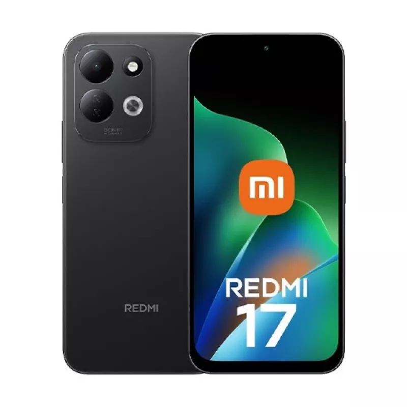 Xiaomi Redmi 17 4G Dual SIM 4GB/256GB, preto