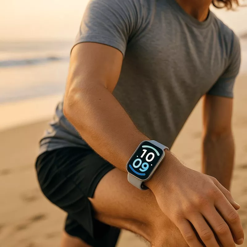 Smartwatch Xiaomi Redmi Watch 6 Active Matte Silver com ecrã AMOLED, GPS, telefonia Bluetooth, bateria de 14 dias