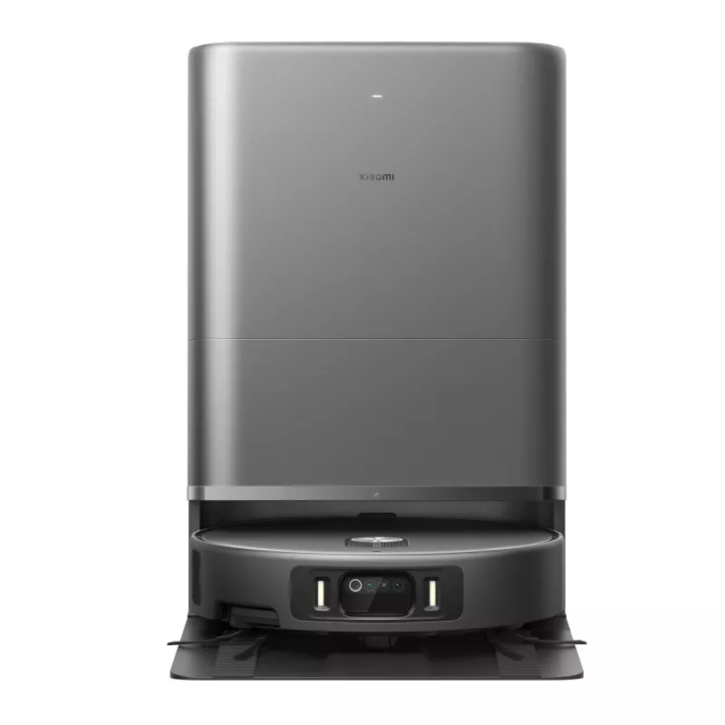 Xiaomi Robot Vacuum 6 Max Aspirador Robô com Estação Omni, 35000 Pa, Cinzento