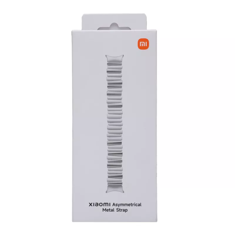 Pulseira metálica assimétrica Xiaomi Smart Band 10 – prateada