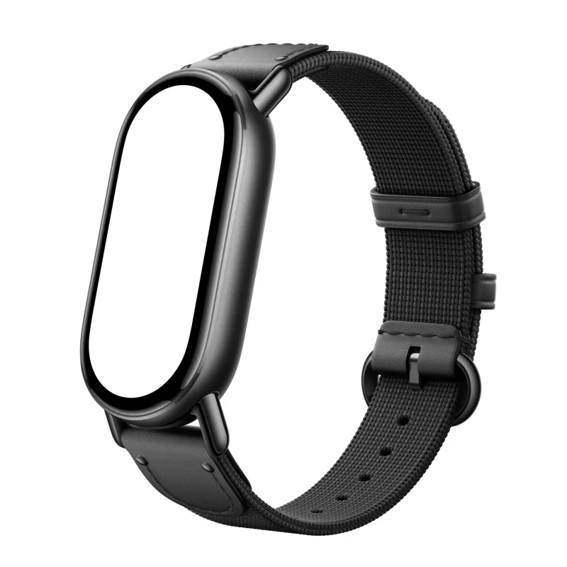 Pulseira de seda em malha Xiaomi Smart Band 10 - preto ébano