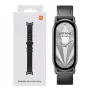 Pulseira de seda em malha Xiaomi Smart Band 10 - preto ébano