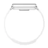 Pulseira de Pele Kona Magnética para Xiaomi Smart Band 10 - Branco Glaciar