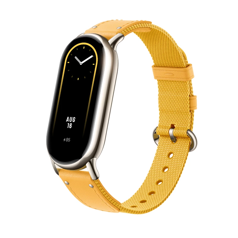 Pulseira de tecido Xiaomi Smart Band 8 - Amarelo