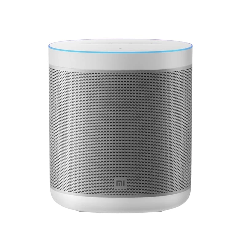 Coluna inteligente Xiaomi com Google Assistant, Chromecast, comando IR e relógio LED - preto