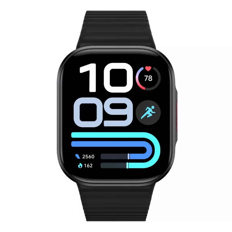 Xiaomi Watch 6 Lite – Smartwatch 1,96 polegadas AMOLED, Chamadas Bluetooth, 5 ATM à prova de água, Preto